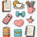 Journal Stickers - Sheet v26